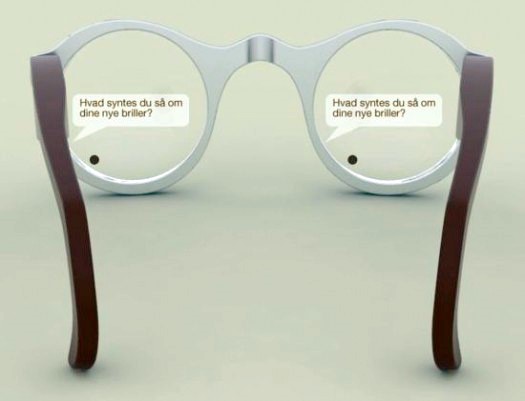 Hearing glasses
